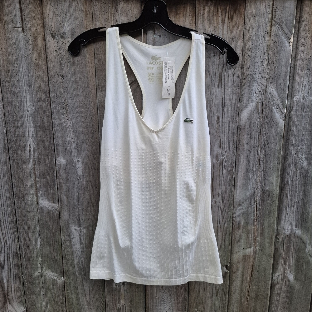 Lacoste Sport Size XS Sports Tank Top - Picture 2 of 16